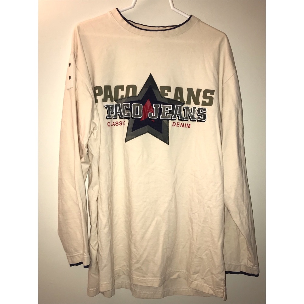 Vintage 2000s Paco Jeans Long-Sleeve T-Shirt